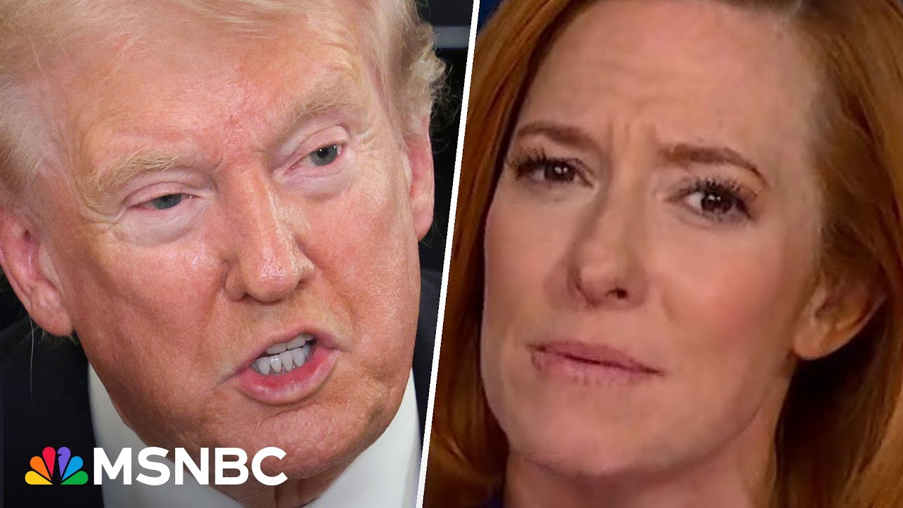 Psaki: Trump becomes a parody of himself as corruption and bad taste become hallmarks of his regime