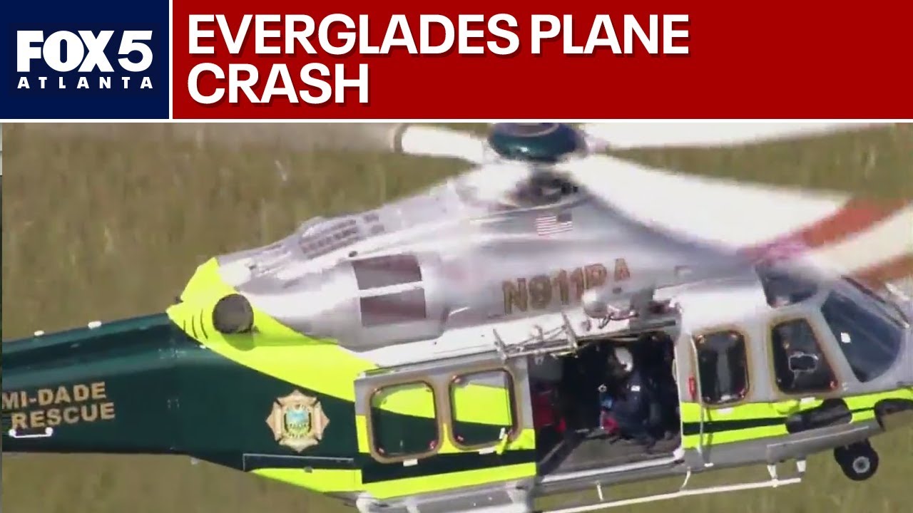 Rescue after plane crashes in Everglades | FOX 5 News