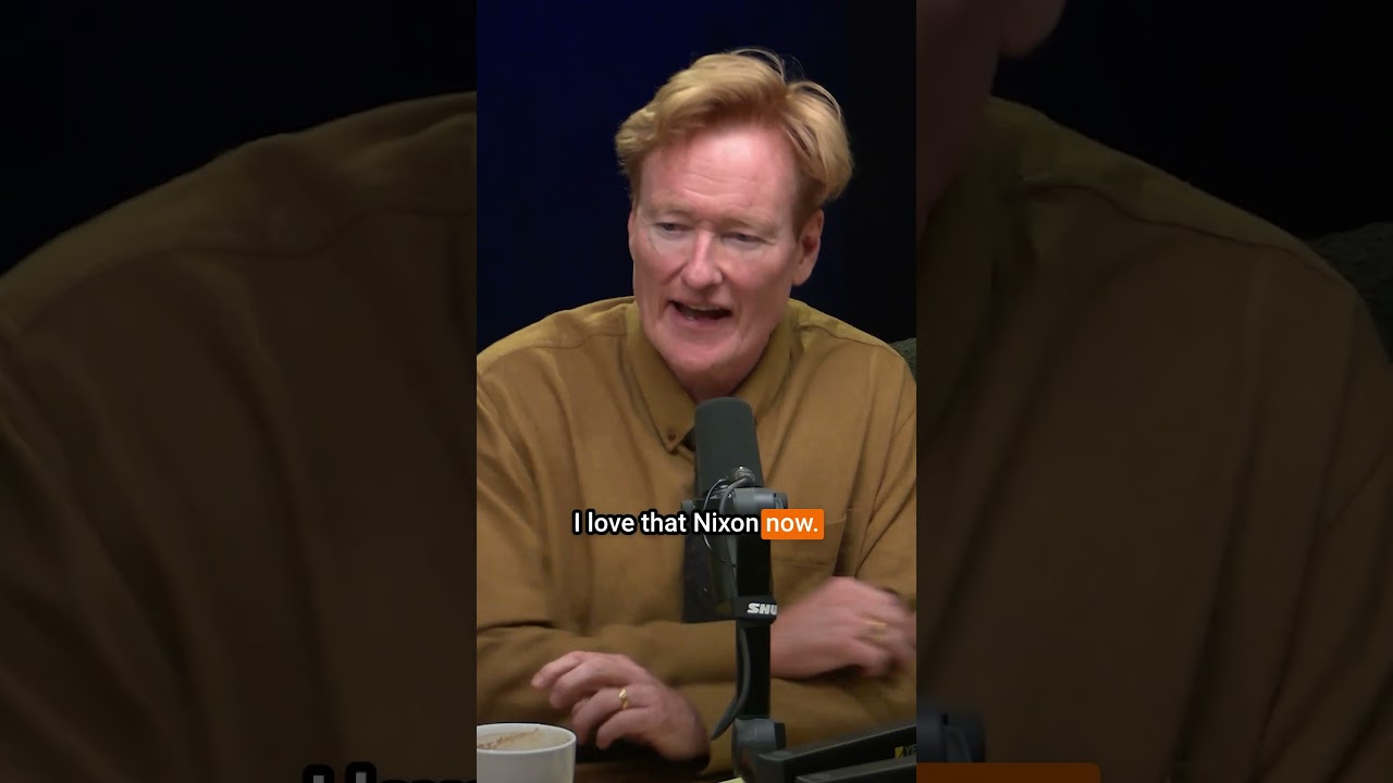 Richard Nixon watched Conan’s “Late Night” show. #podcast #comedy #conran #comedian