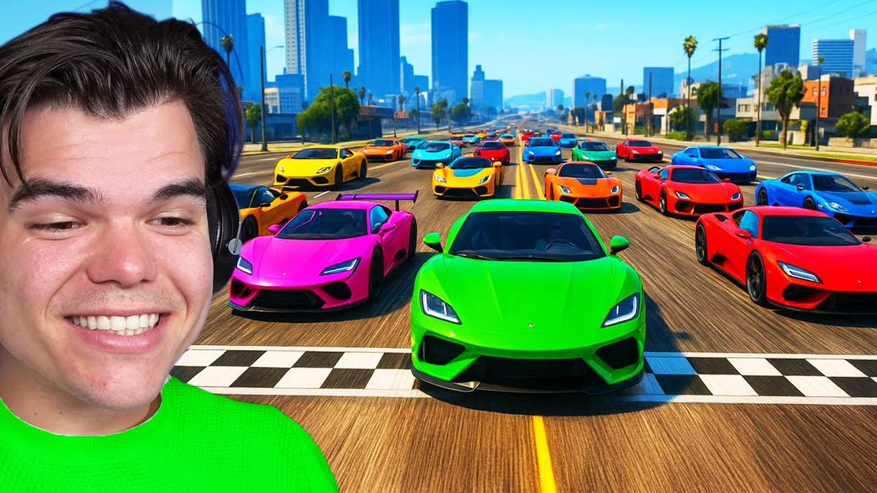 ROBBING ENTIRE CAR MEET In GTA 5 RP