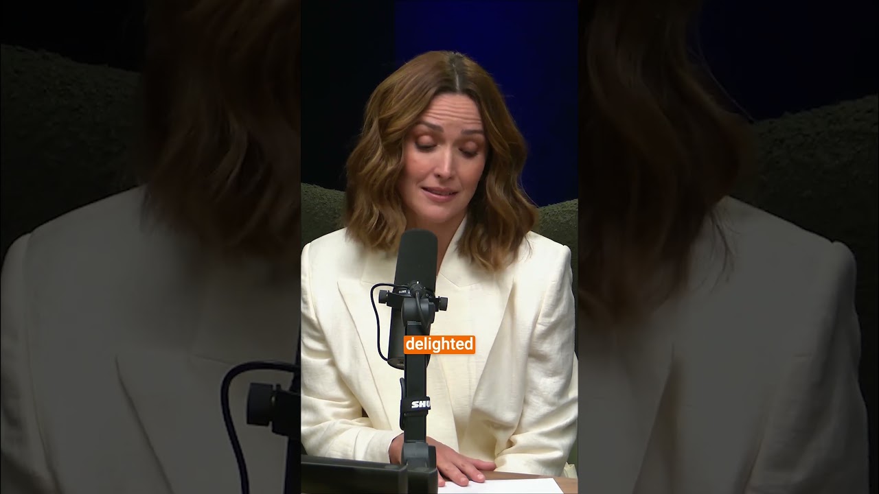 Rose Byrne feels _____ about being Conan’s friend. #podcast #comedy #conanobrien