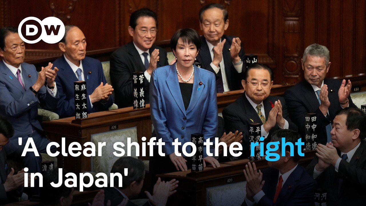 Sanae Takaichi named Japan’s first female prime minister |  DW News