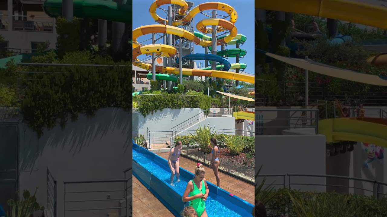 Sea Hole Water Slide at Aquapark Istralandia 🇭🇷