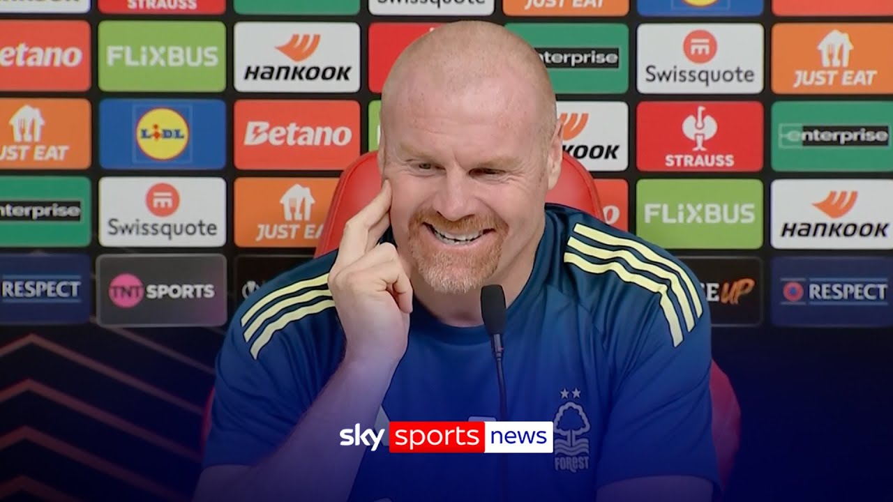Sean Dyche’s first press conference as Nottingham Forest head coach
