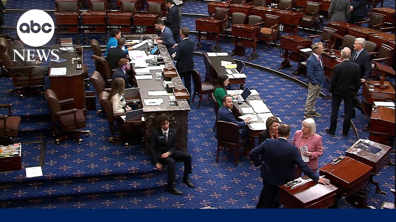 Senate fails for 10th time to advance a government funding bill