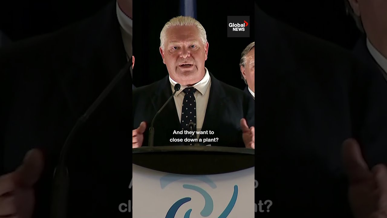 “Smirnoff’s next”: Doug Ford says he’ll pull Crown Royal from shelves over plant closure