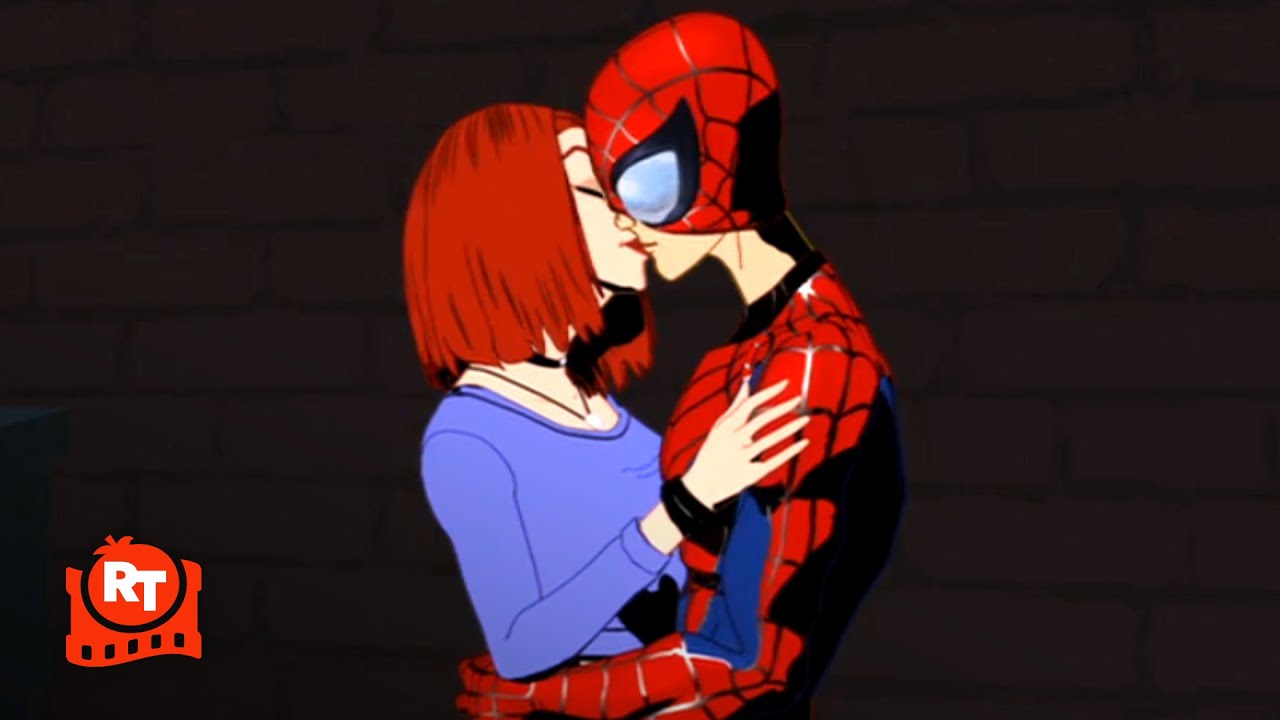 Spider-Man – Mary Jane Kisses Spider-Man (S1E2) | Movieclips
