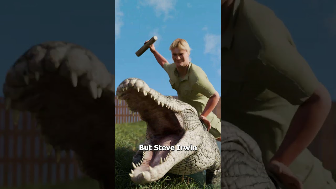 Steve Irwin Saved His Best Friend From A Crocodile 😮