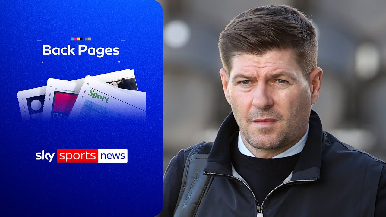 Steven Gerrard labels England’s Golden Generation ‘egotistical losers’ | Back Pages Tonight