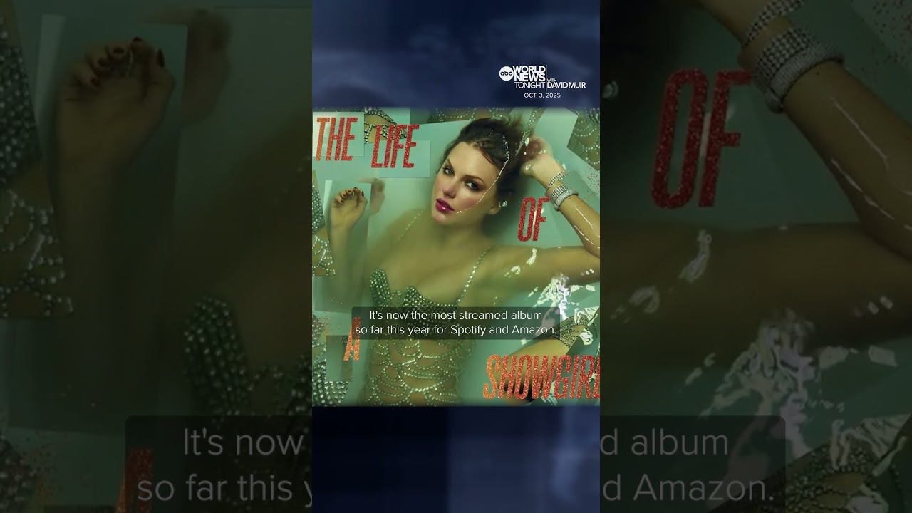 Taylor Swift’s ‘Life of a Showgirl’ album breaks records