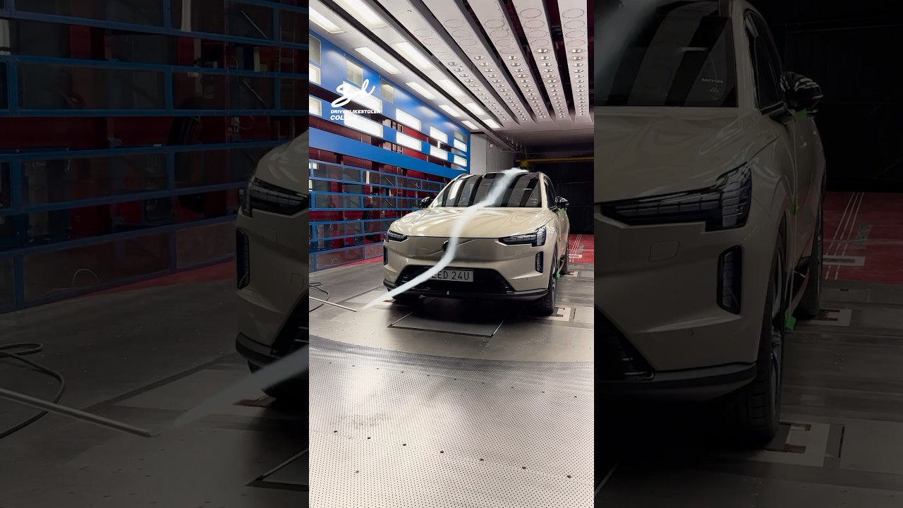 Testing The Aerodynamics Of A Volvo! 🤯 #aerodynamics #volvo #science