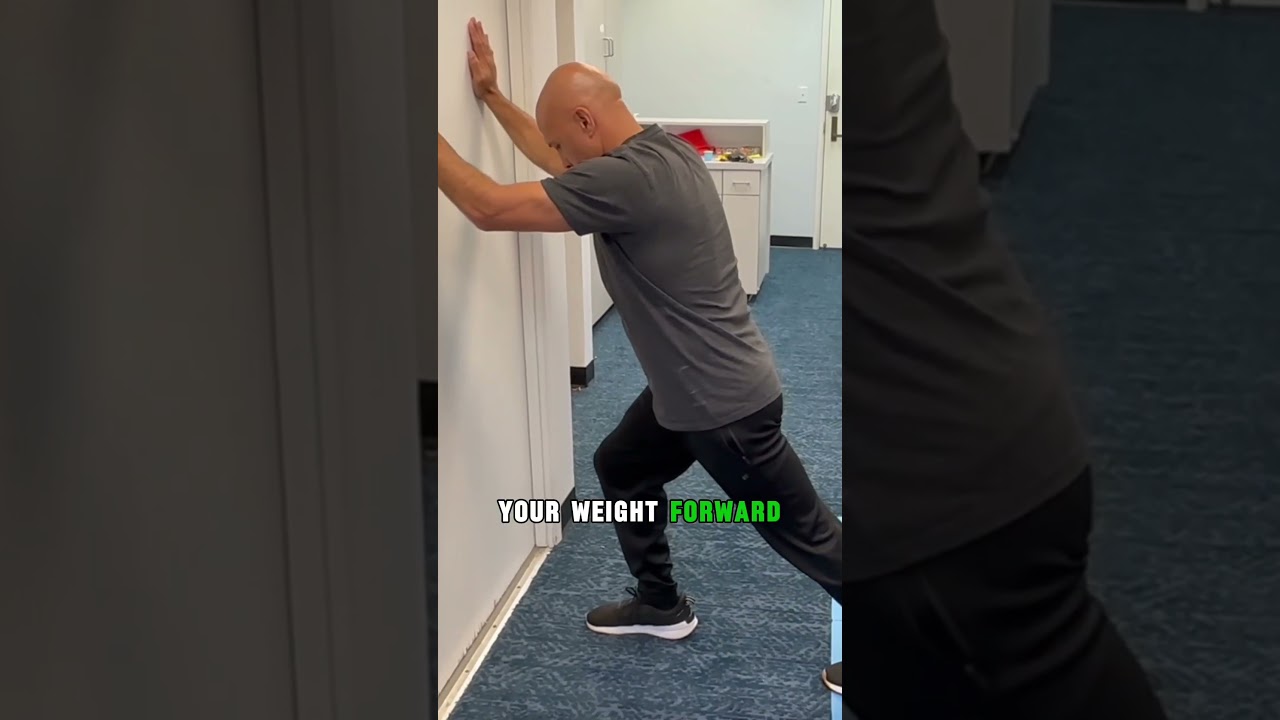 The BEST stretch to improve walking #mobility #fallprevention #physiotherapy #balance