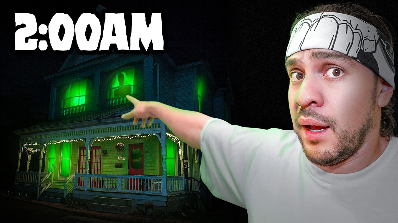 The Boys Overnight in the Haunted Bolton House…