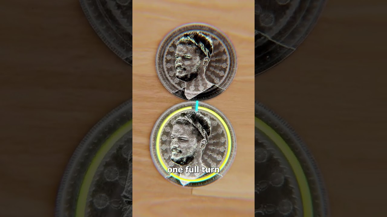 The Coin Rotation Paradox Explained 🤔