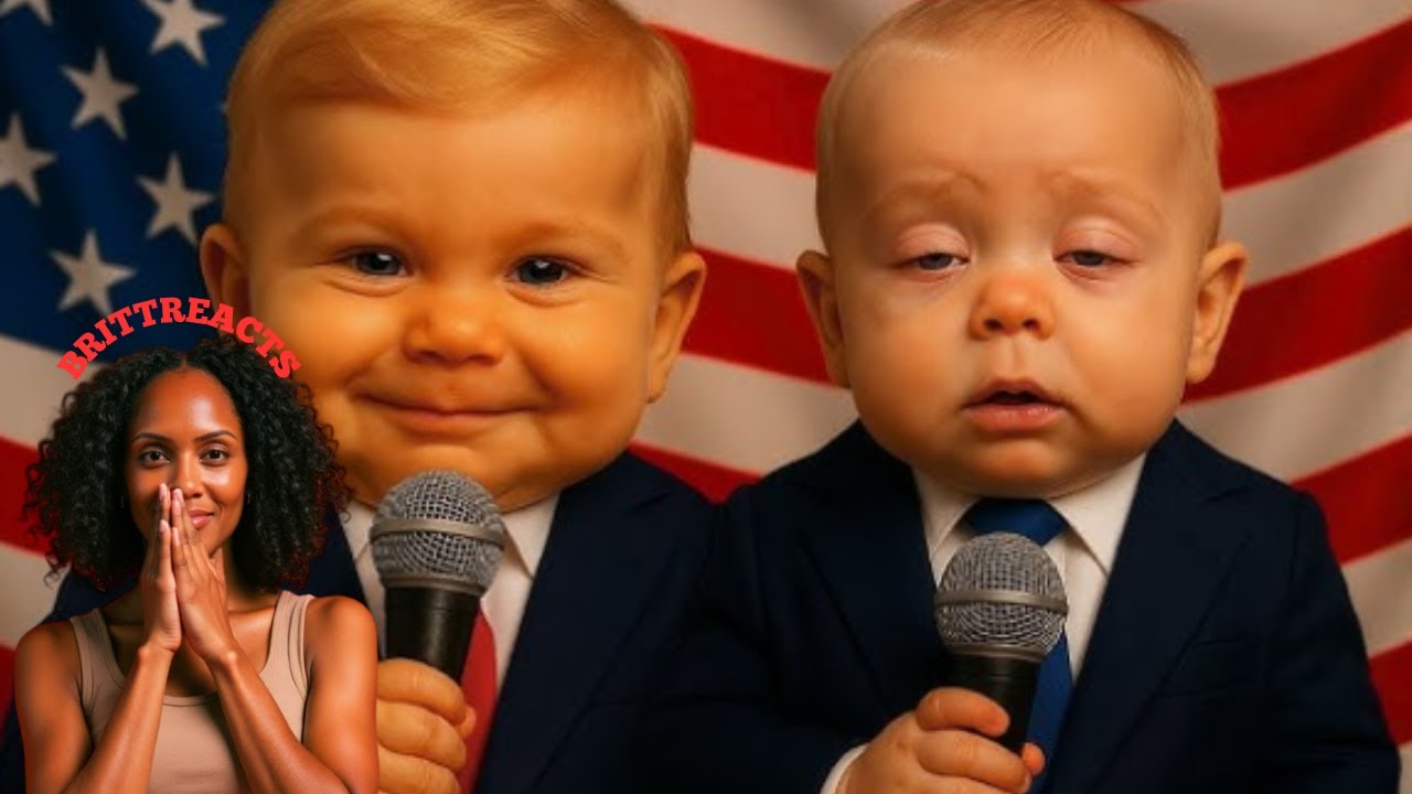 THE FUNNIEST DEBATE EVER! | BABY BIDEN VS BABY TRUMP DEBATE