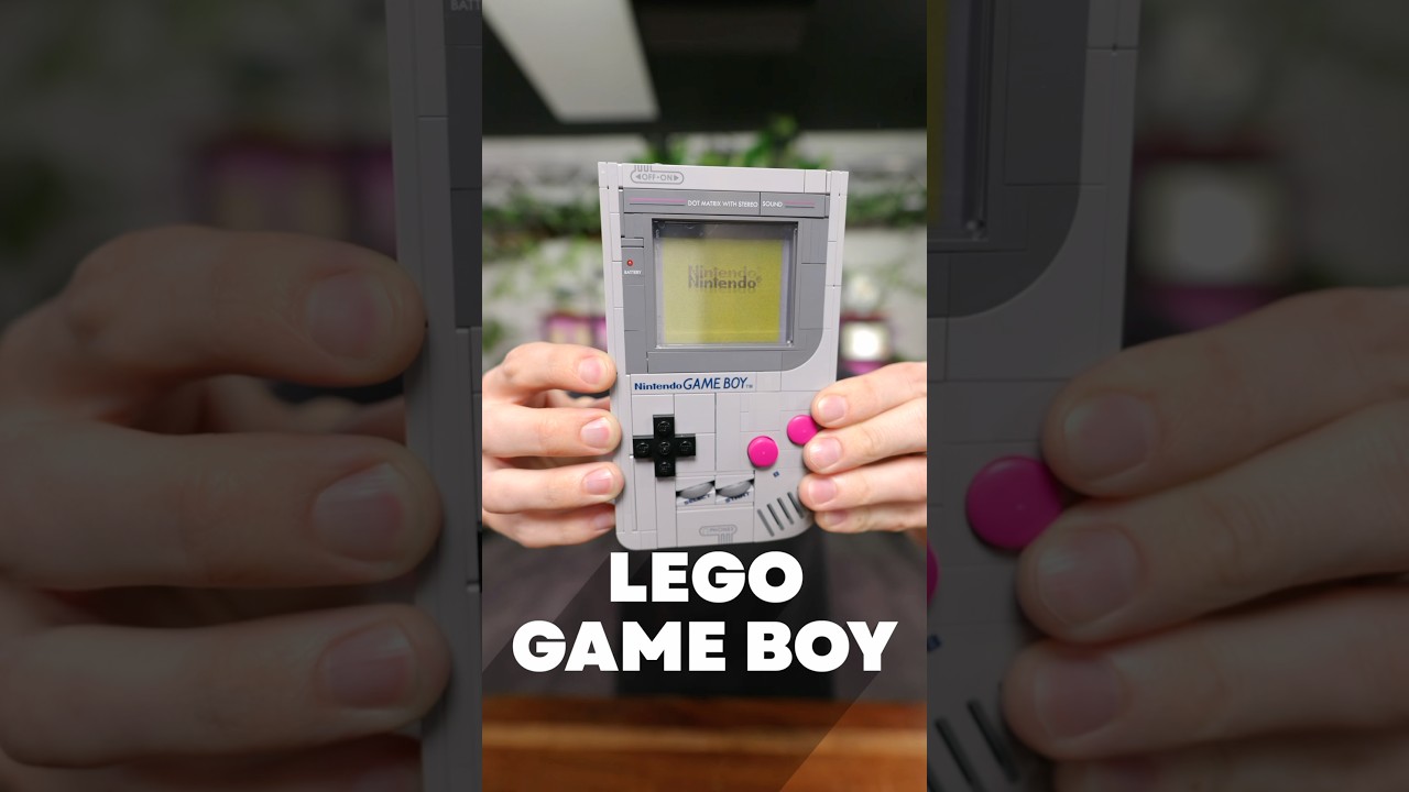 The LEGO Game Boy is AWESOME