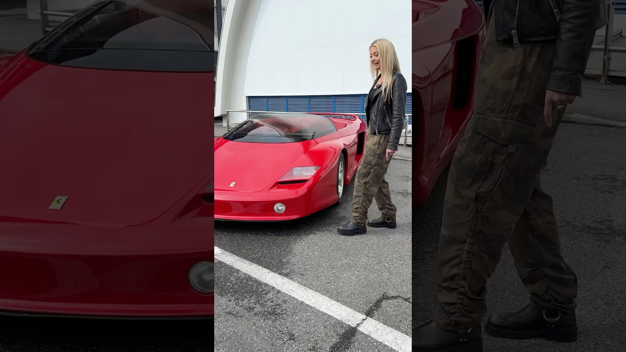 The One-of-One Ferrari Mythos! 🤩 ​⁠@sbxcars  #ferrari #mythos #cars