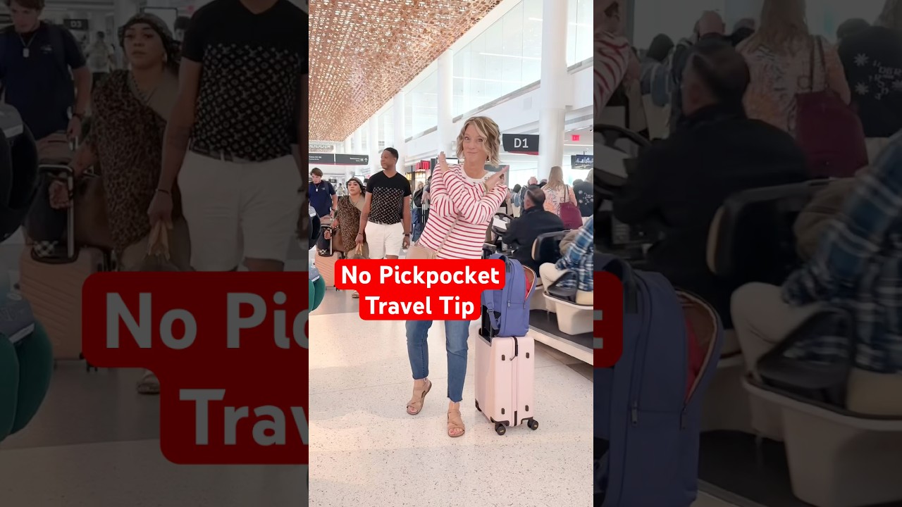 The One Pickpocket Travel Tip to Prevent Theft #shorts #traveltips