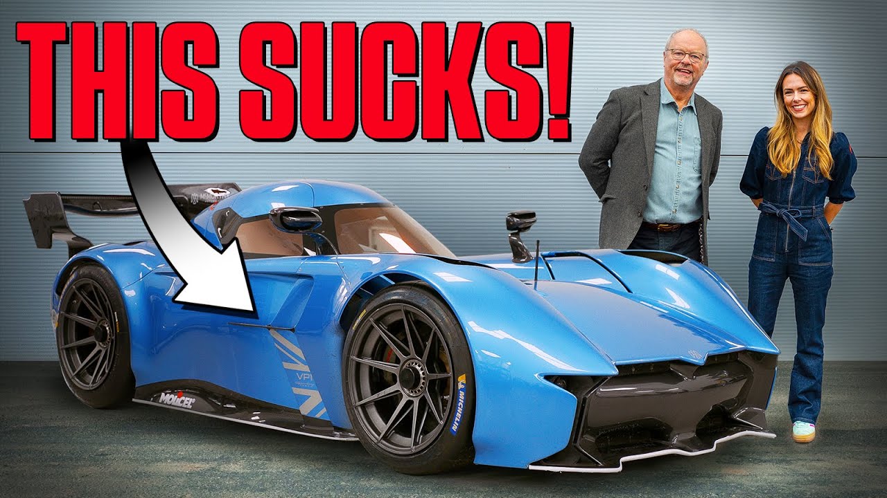 The Tiny Fan-Powered, Street-Legal EV That Drives UPSIDE DOWN!