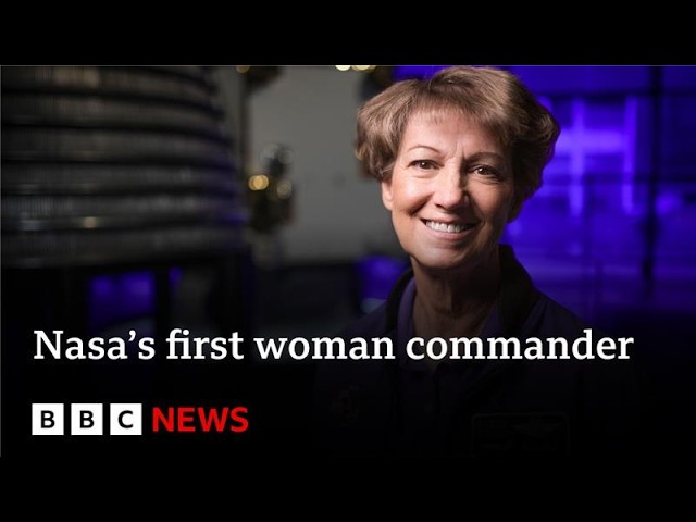 The trailblazer who made history as Nasa’s first woman commander | BBC News
