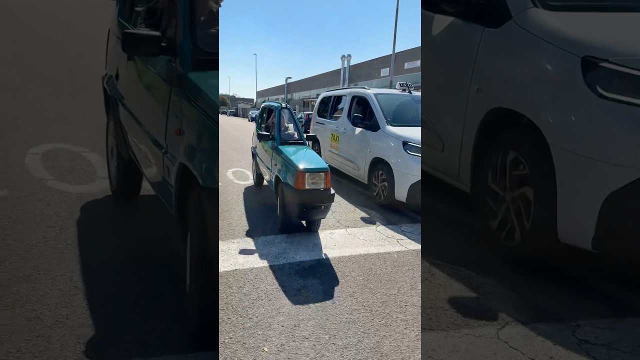 The World’s Thinnest Car! 🤏 ​⁠@sbxcars  #cars #thin #funny