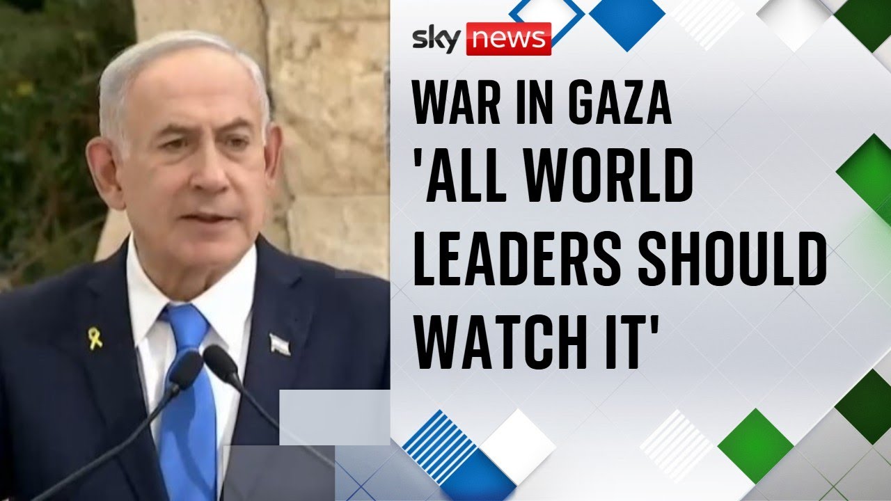 ‘They even filmed it live’: Netanyahu condemns Hamas at October 7 memorial event