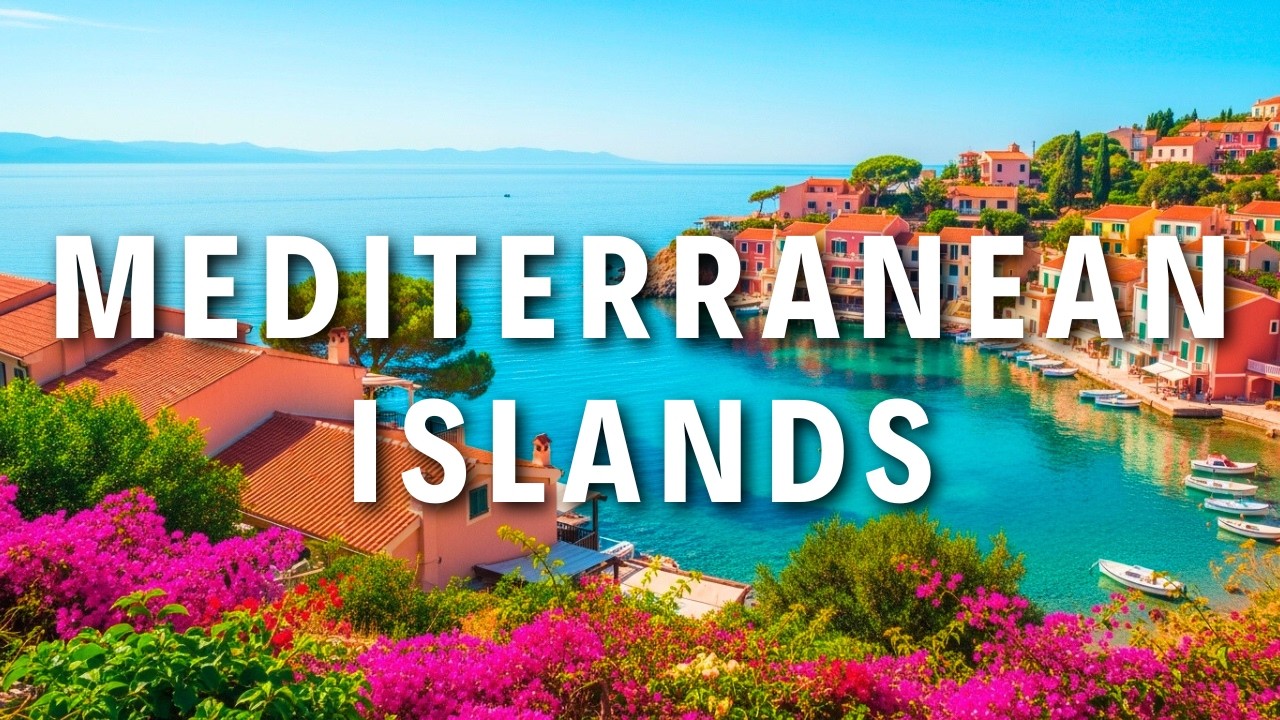 Top 25 Most Scenic Mediterranean Islands To Visit | Travel Video