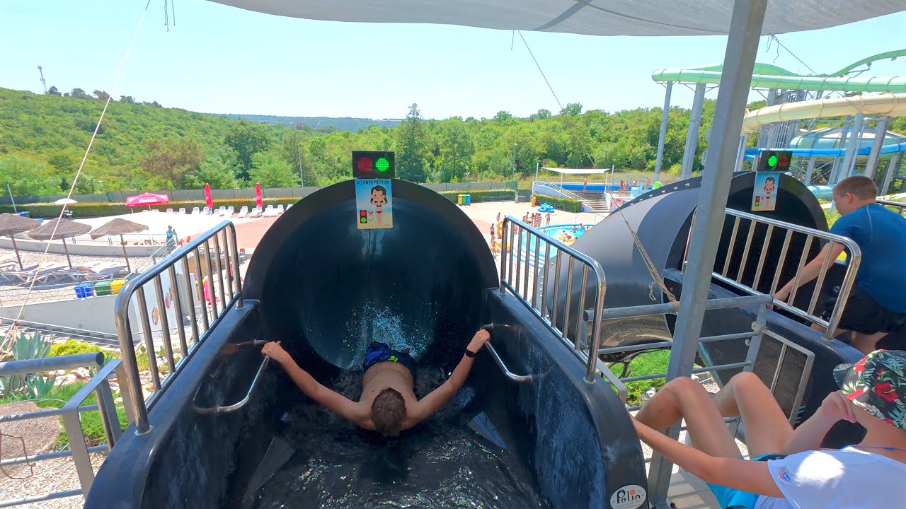 Top Gun Water Slide at Aquapark Istralandia 🇭🇷
