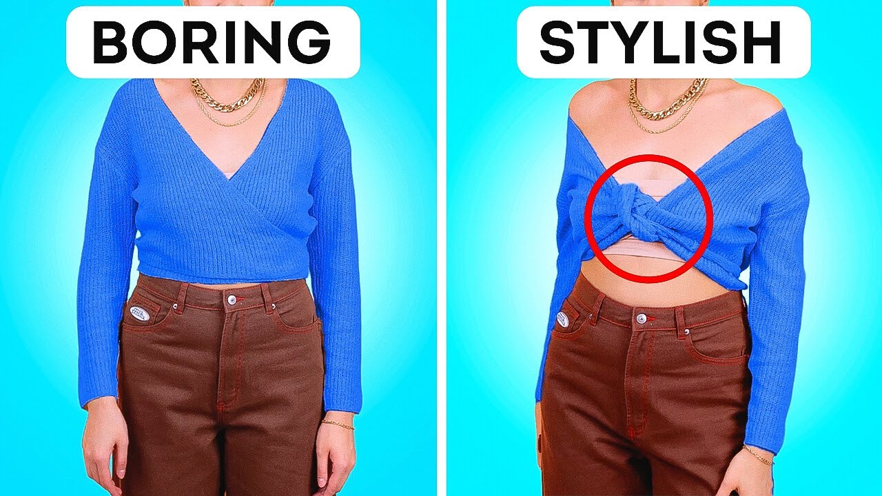 Transform Old or Ruined Clothes 🍁 Stylish Autumn Looks on a Budget!