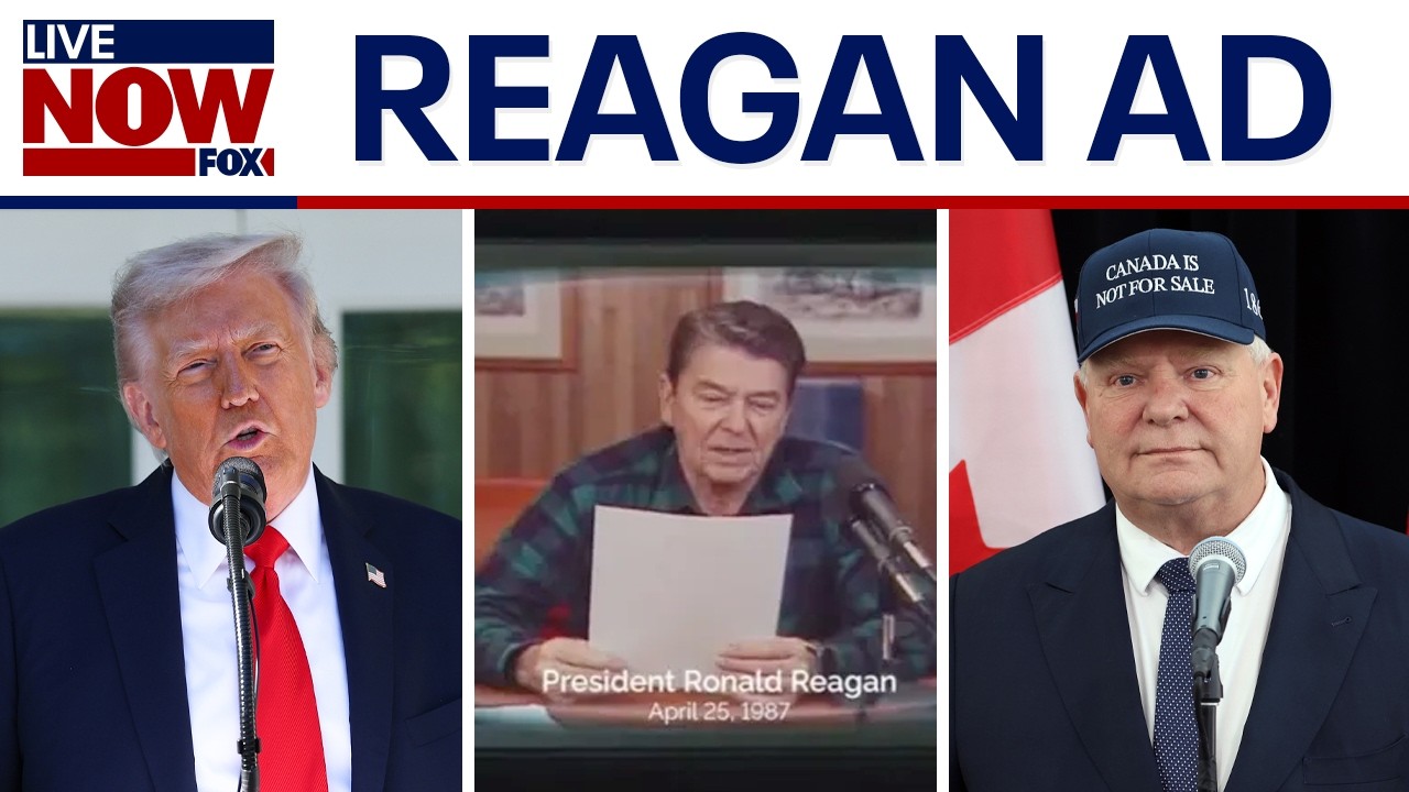 Trump ends trade talks with Canada over Reagan ad