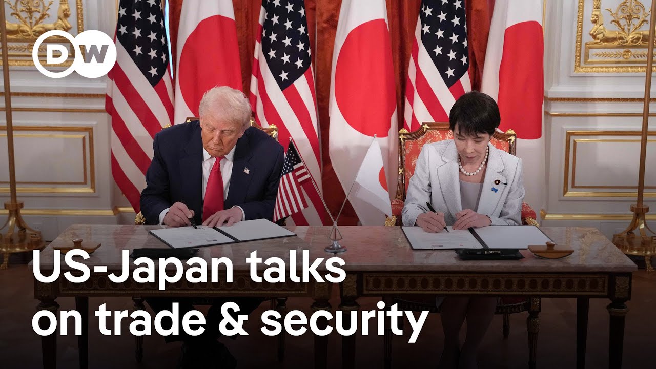 Trump in Japan: New deal on rare earths and other critical minerals signed | DW News
