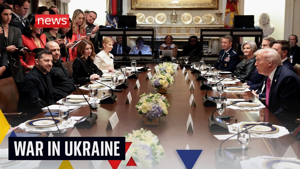 Trump meets Zelenskyy at White House | Watch the full meeting