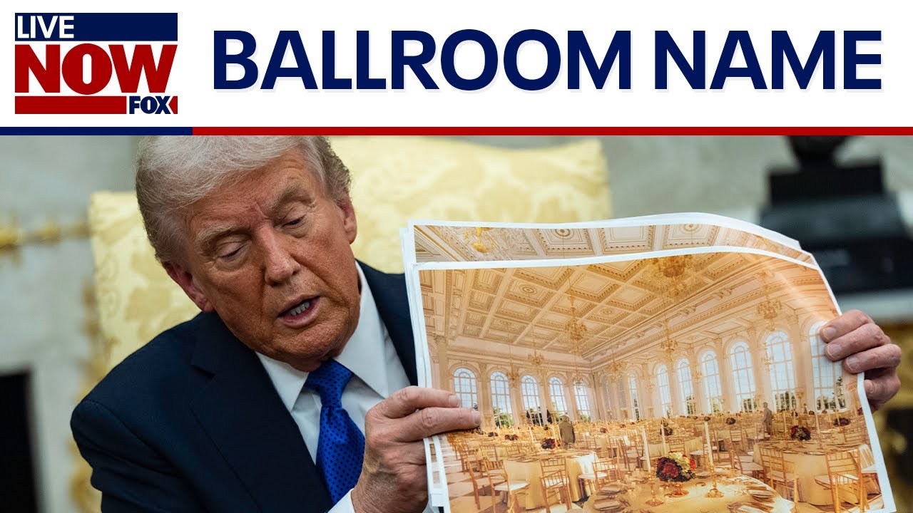 Trump says he has no plans to name White House ballroom after himself