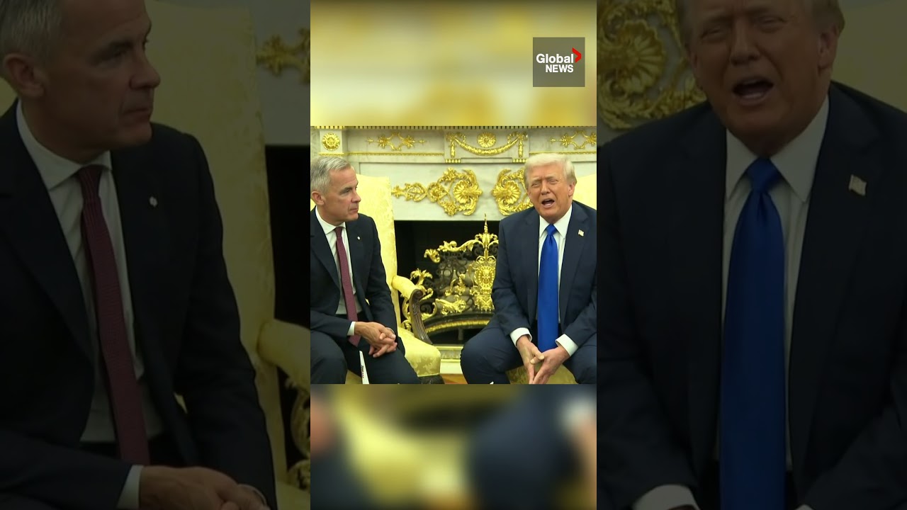 Trump says no deal with Canada yet, but Canadians “will love” US again eventually