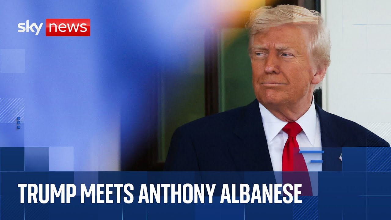 Trump welcomes Australian Prime Minister to the White House