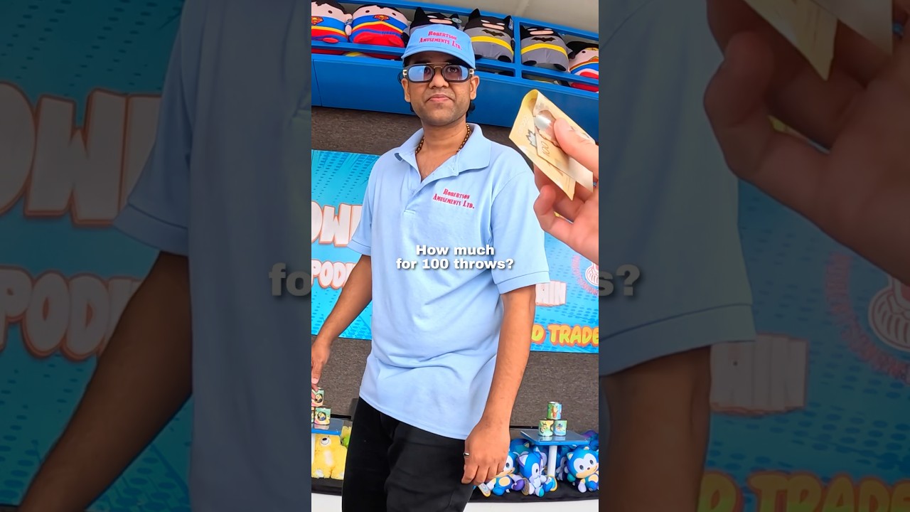 Trying to beat THIS carnival game 🥹❤️