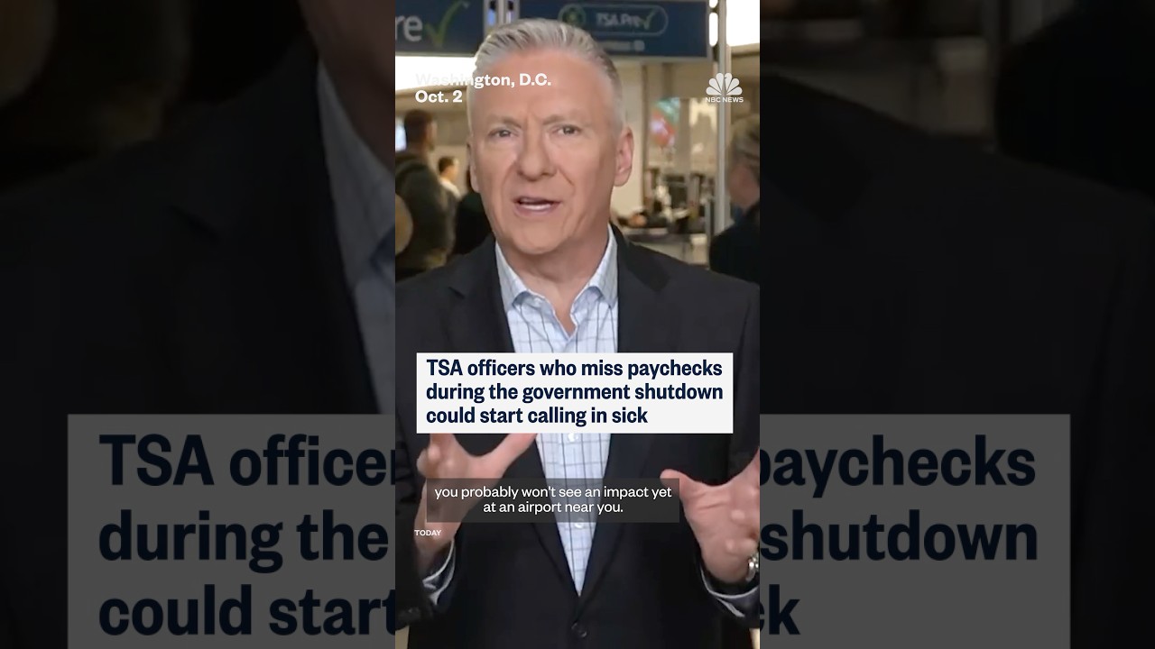 TSA Officers who miss paychecks during government shutdown may call in sick