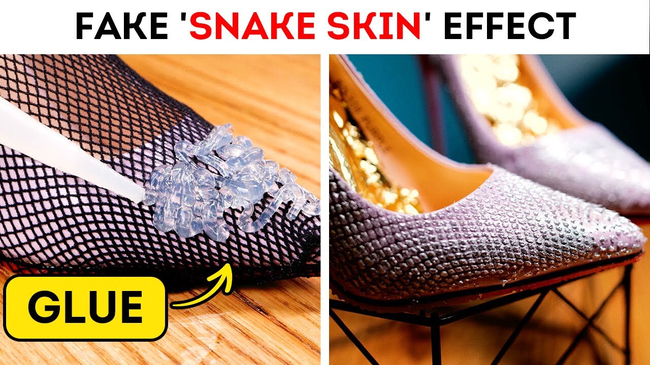 Turn Old Shoes into Fabulous ✨ Quick & Cheap DIY Upgrades!