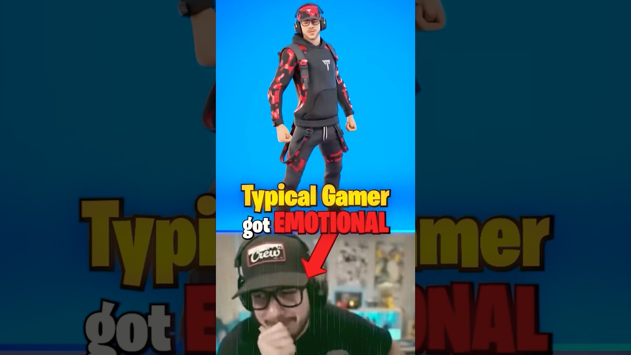 Typical Gamer Gets Emotional 😭