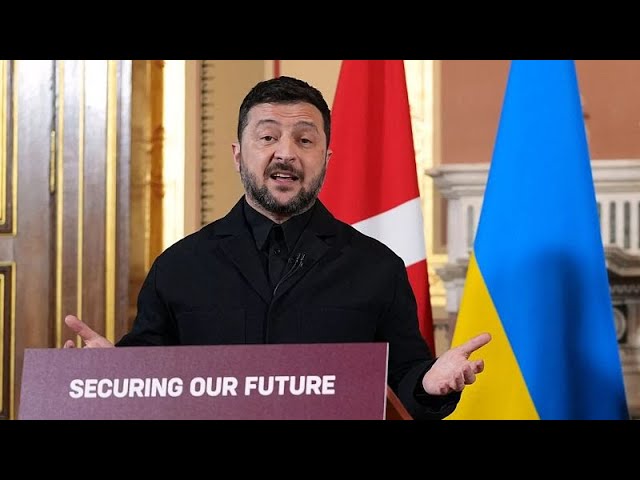 Ukraine’s president urges US to expand sanctions on Russia to force it to peace talks