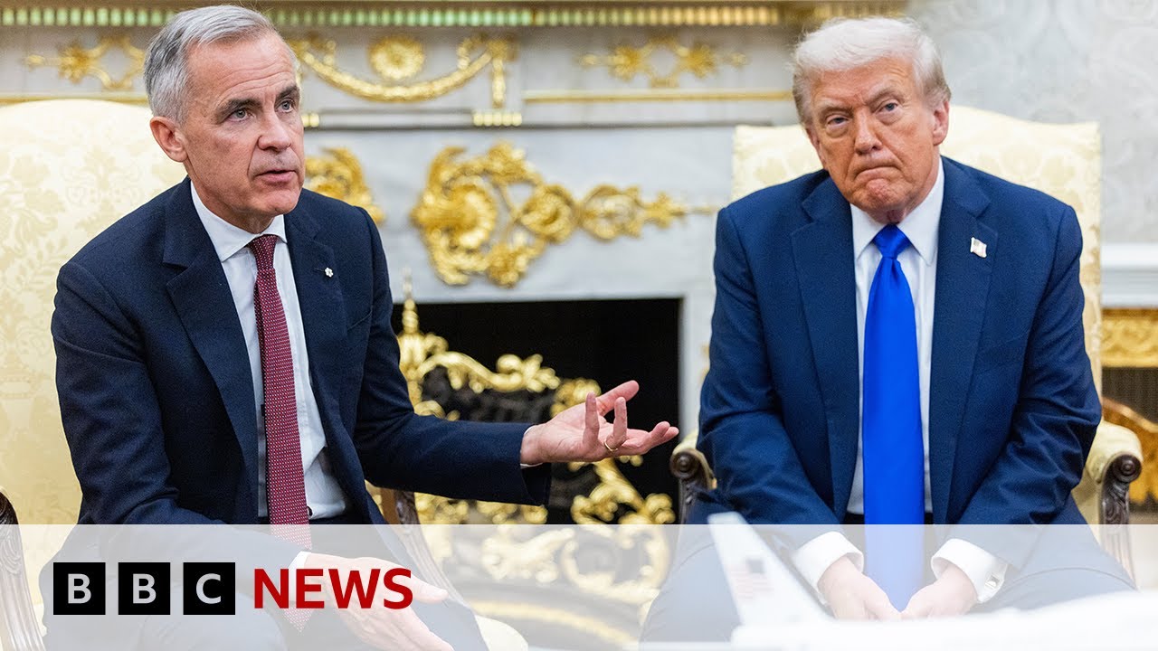 US-Canada trade talks ‘terminated’, says President Trump | BBC News