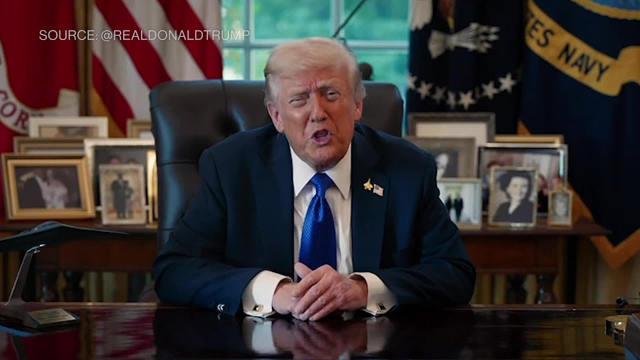 US President Donald Trump Speaks on Gaza Peace Plan