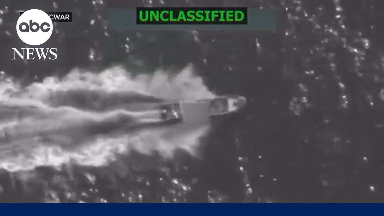 US strikes 2nd alleged drug smuggling boat in the Pacific Ocean