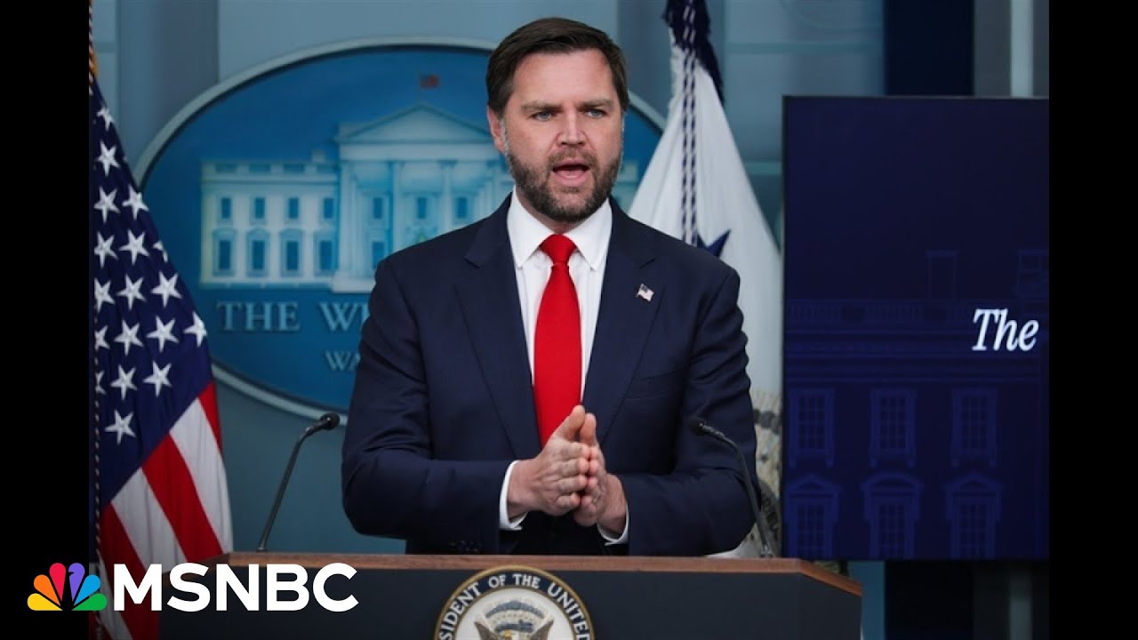 Vance RIDICULED for downplaying racist texts from GOP ‘kids’ in their 20s and 30s