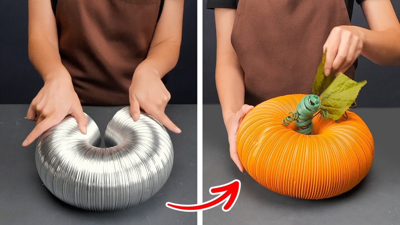 We Tried Making Halloween Decor from Zero… 😱🎃