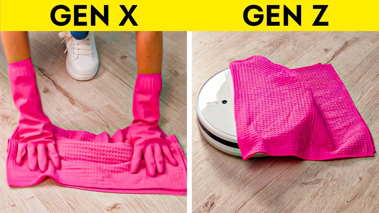 Weird but Brilliant Cleaning Hacks from Different Generations 🧽