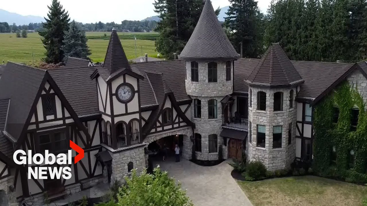 “We’re in fantasyland”: BC couple renovates home into castle, includes dungeon