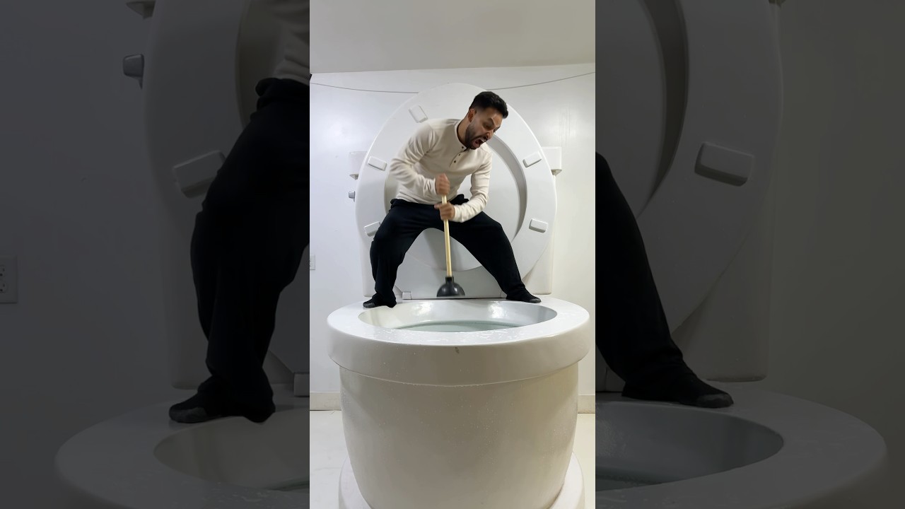 When you leave the toilet seat up 🚽