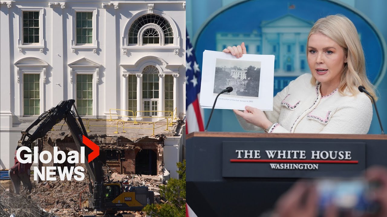 White House defends East Wing demolition as ballroom cost rises once again
