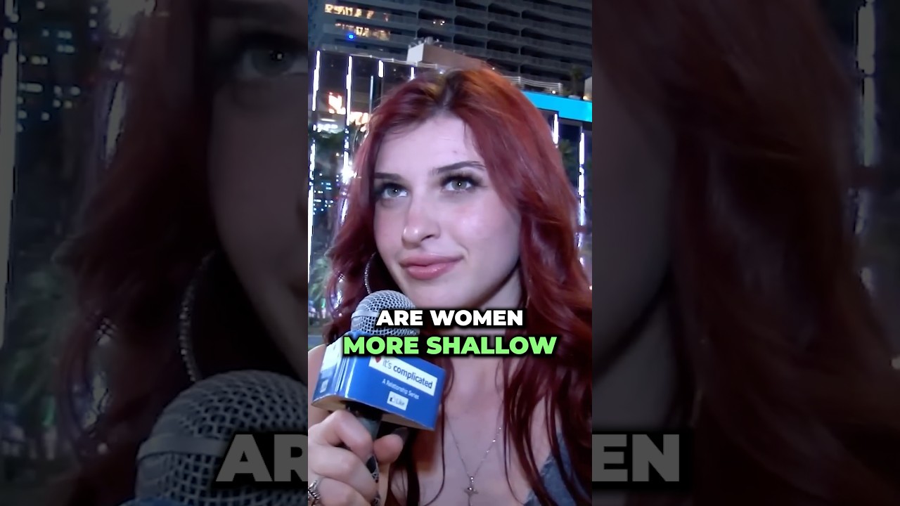 Who’s more shallow: men or women?